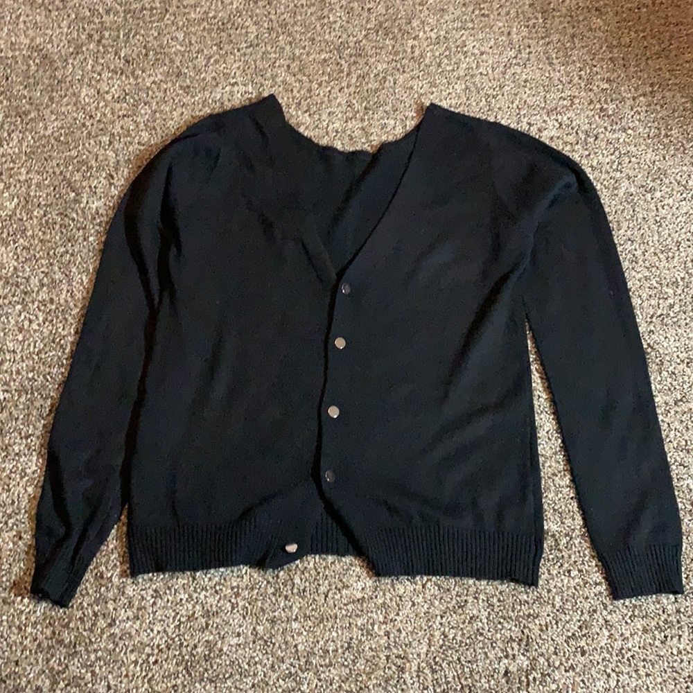 Lumiere Black Cardigan - Size Small - Worn 3x